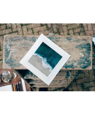 Plaża na Malediwach II - reprodukcja