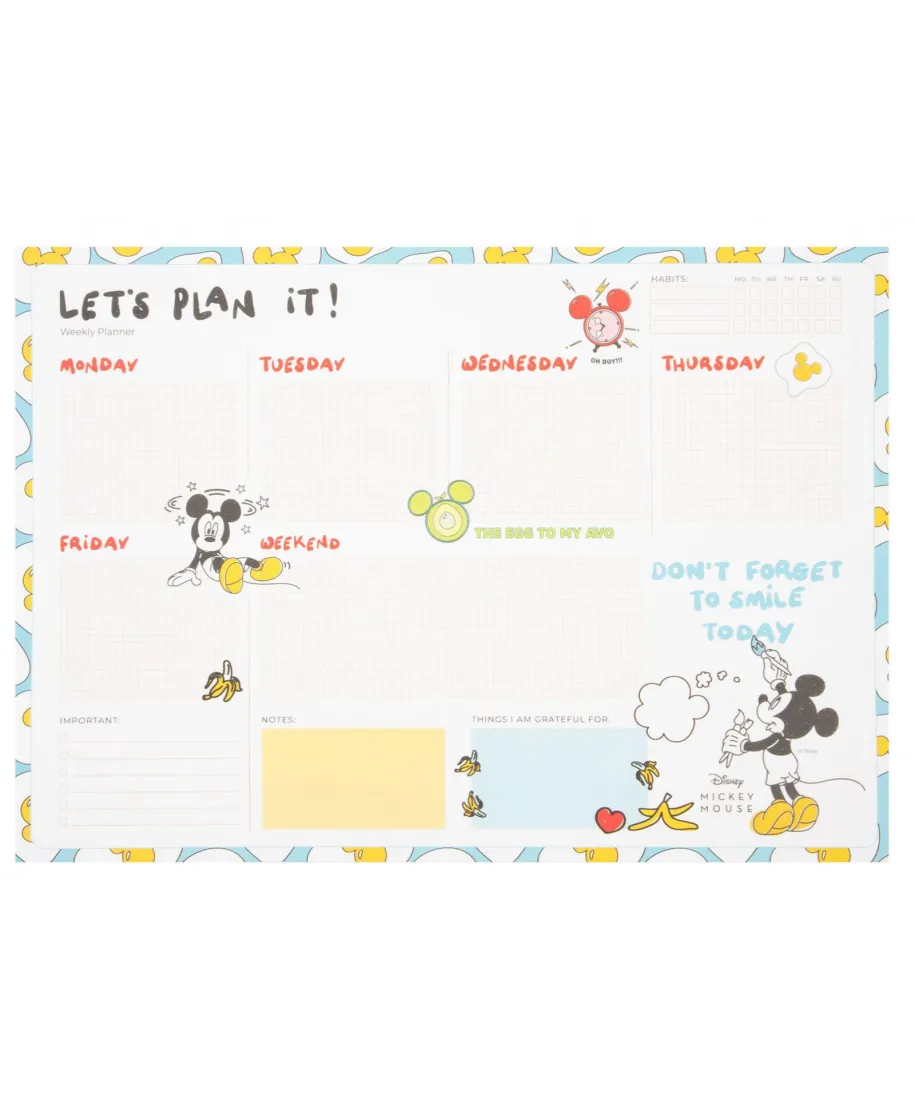 Mickey Mouse - planer tygodniowy A3