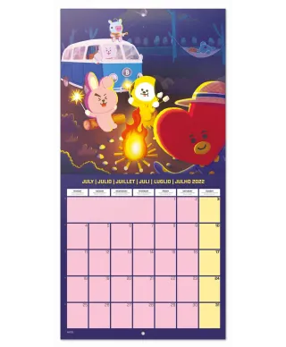 BT21 - kalendarz 2022