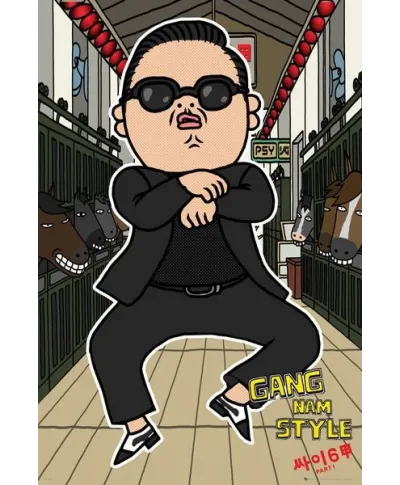 Psy Gangnam Style - plakat
