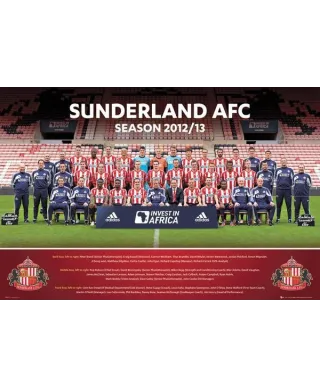 Sunderland Team Photo 12/13 - plakat