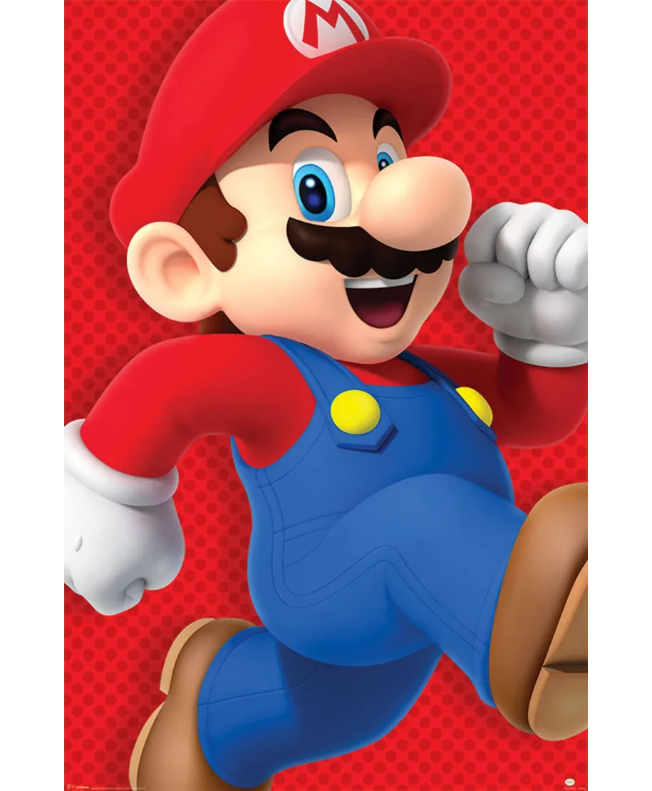 Super Mario Run - plakat