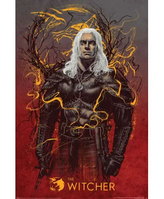 The Witcher Geralt the Wolf - plakat
