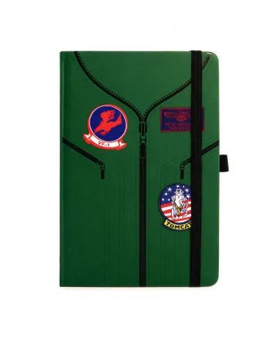 Top Gun Flight Suit - notes A5 skórzany