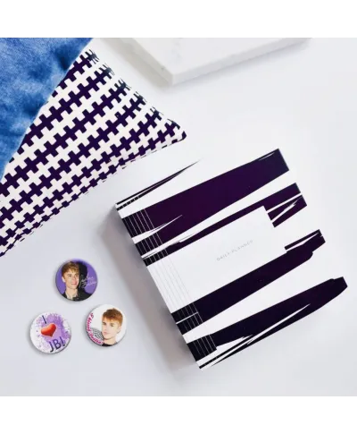 Justin Bieber - zestaw 4 przypinek