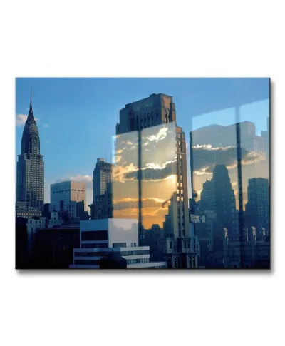 Skyline, New York, 1957 - Obraz na płótnie