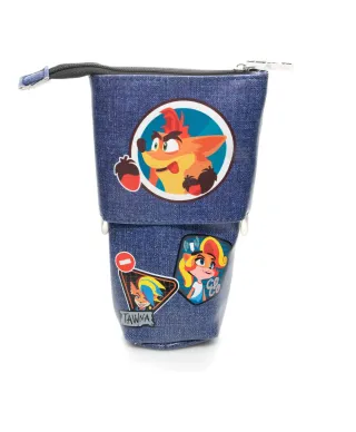 Crash Bandicoot Denim - piórnik