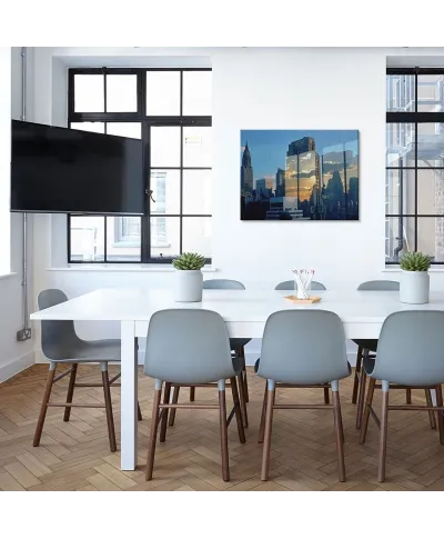 Skyline, New York, 1957 - Obraz na płótnie