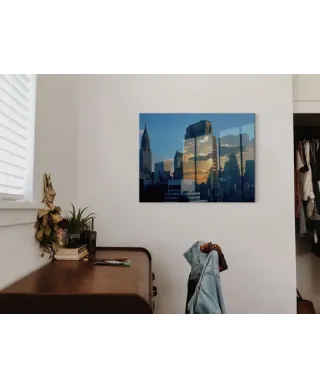 Skyline, New York, 1957 - Obraz na płótnie