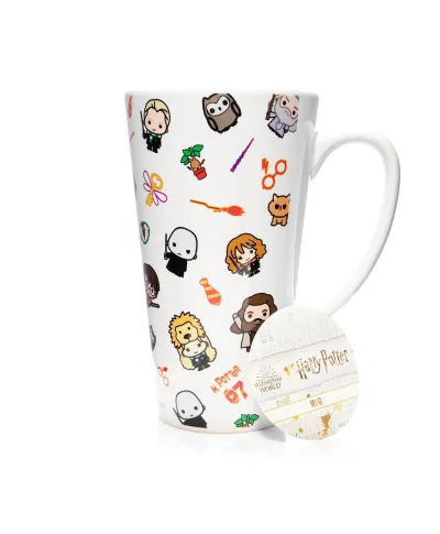 Harry Potter Postacie - kubek latte