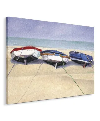 Beach Boats, St Ives - Obraz na płótnie