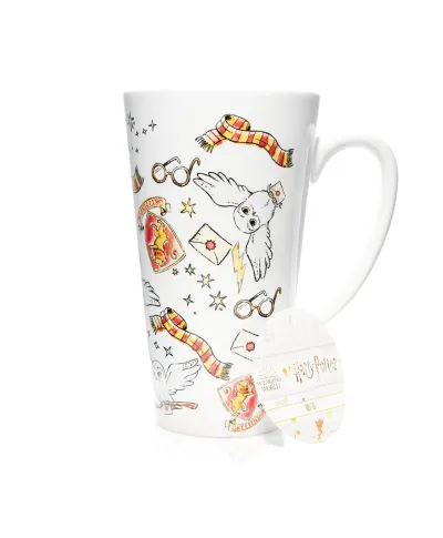 Harry Potter Symbols - kubek latte
