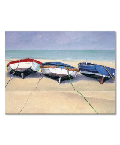 Beach Boats, St Ives - Obraz na płótnie