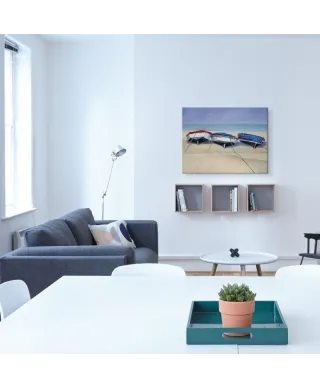 Beach Boats, St Ives - Obraz na płótnie