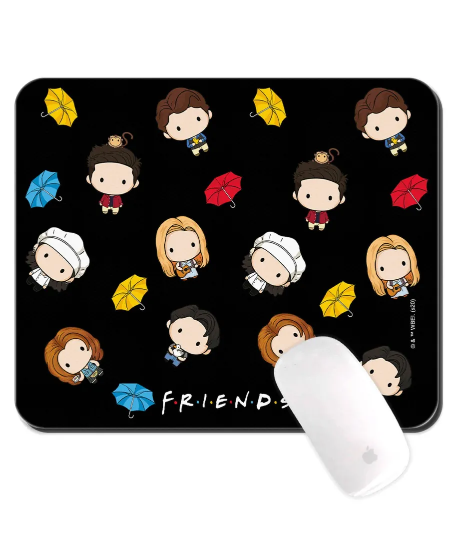 Friends Chibi - podkładka pod mysz