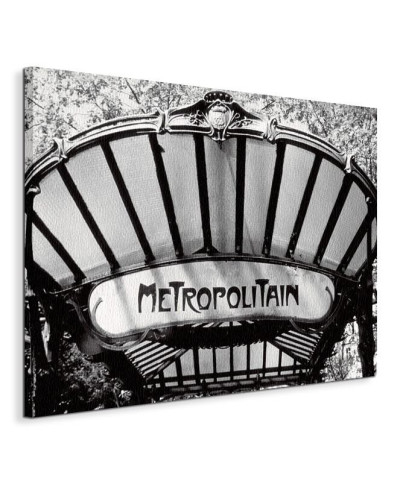 Obraz na płótnie - Metro Entrance, Paris - 60x80 cm