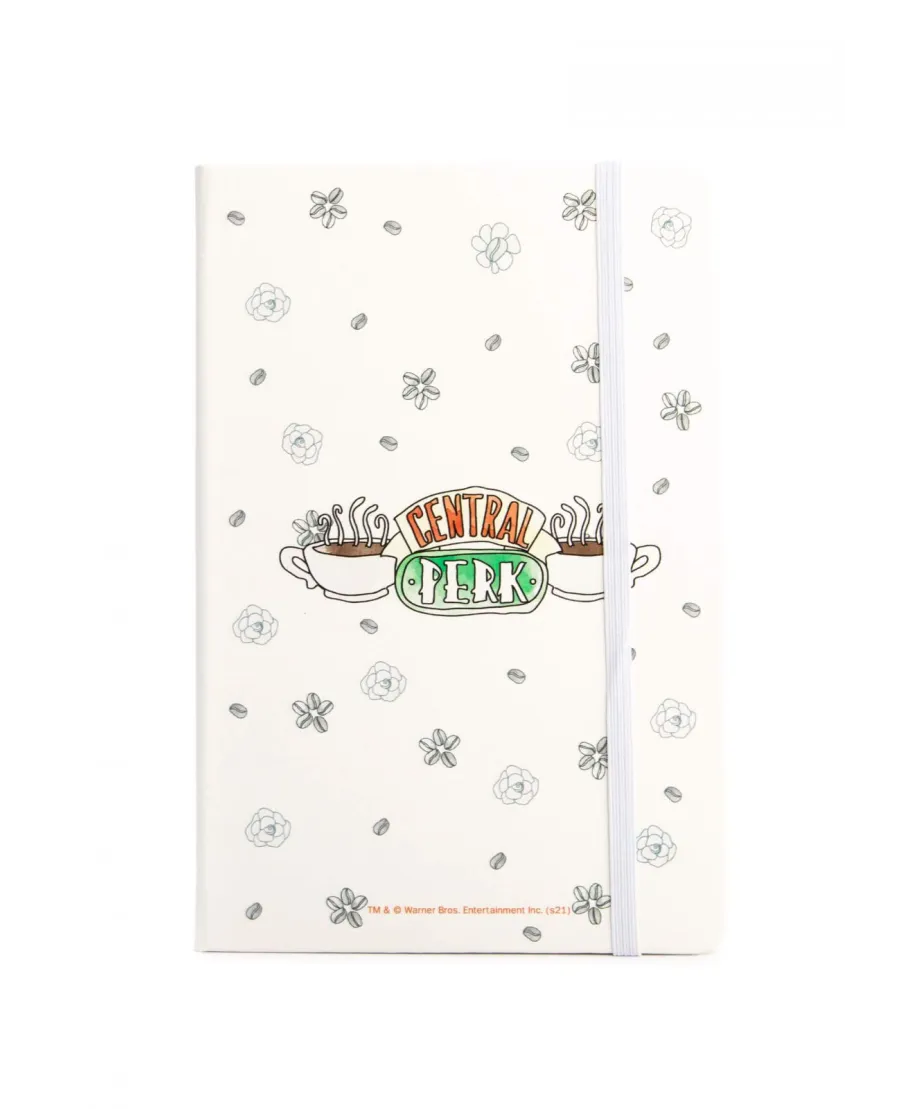 Przyjaciele Logo Centarl Perk - notes A5