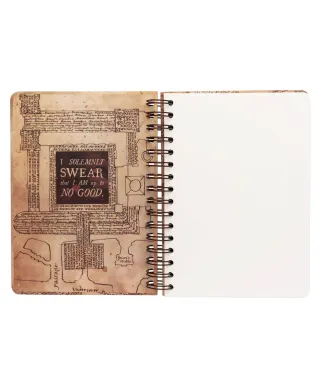 Harry Potter Mapa Huncwotów - notes A5