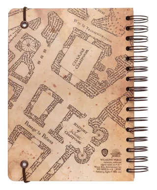 Harry Potter Mapa Huncwotów - notes A5