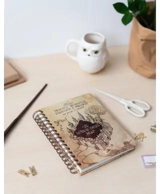 Harry Potter Mapa Huncwotów - notes A5