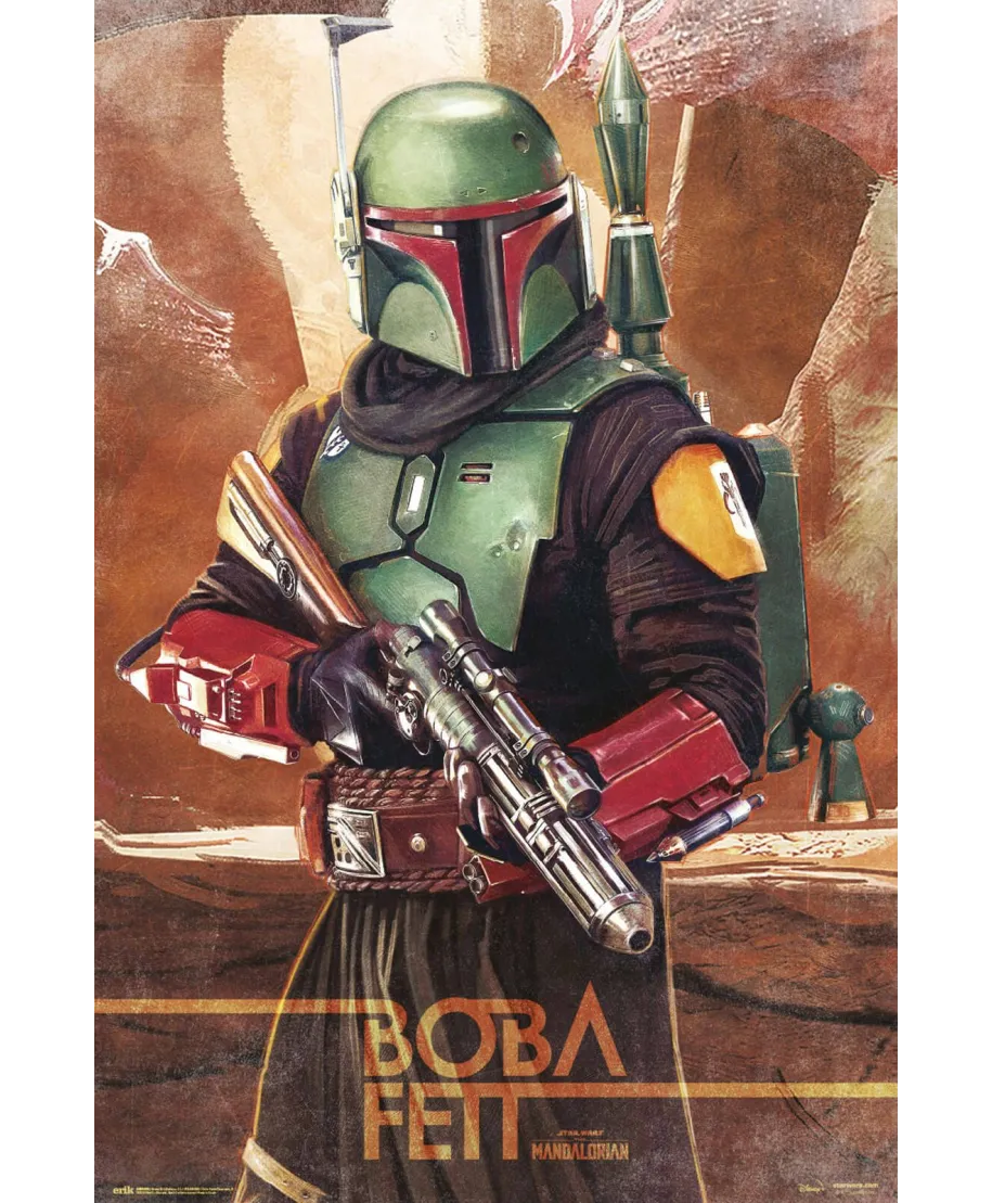 Star Wars Boba Fett - plakat
