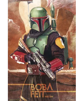 Star Wars Boba Fett - plakat