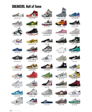 Sneakers Hall Of Fame - plakat