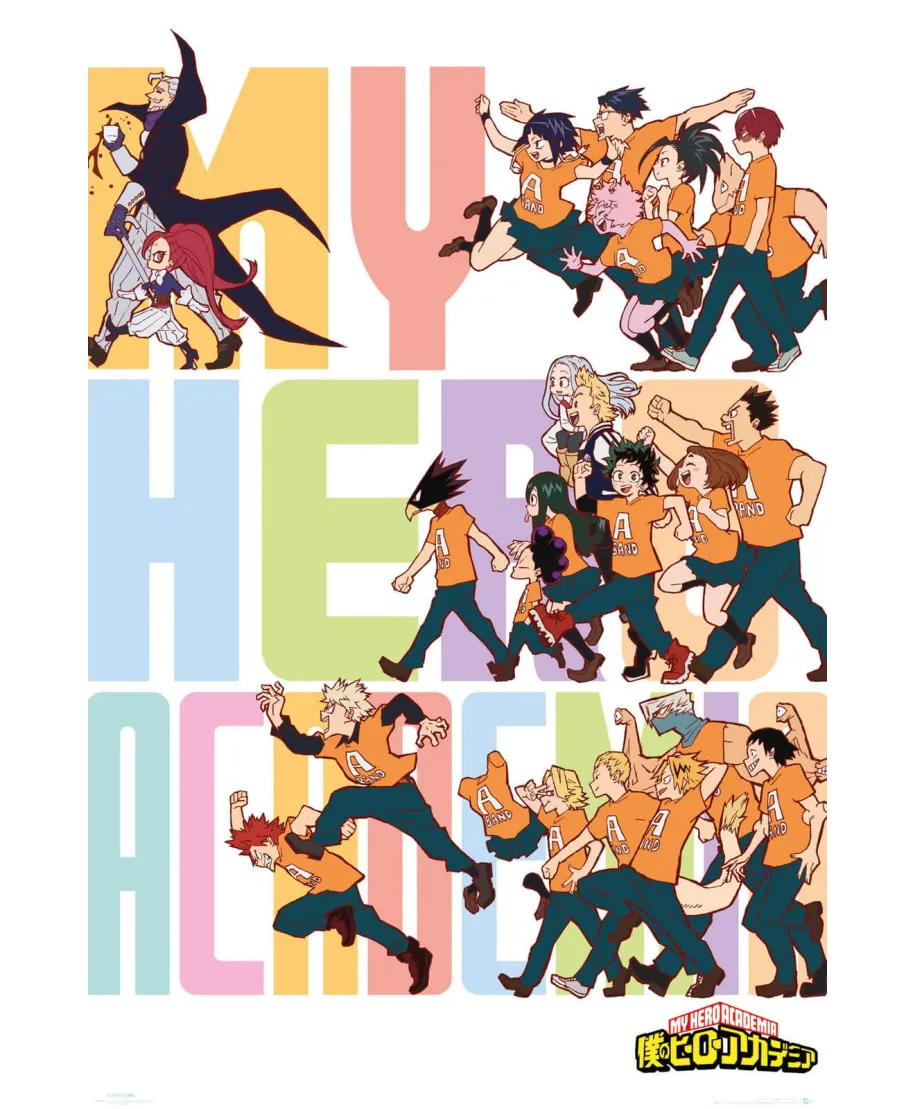 My Hero Academia S4 - plakat