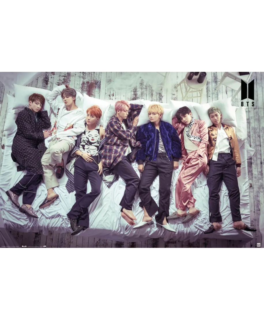 BTS Bed - plakat