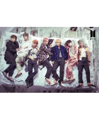 BTS Bed - plakat