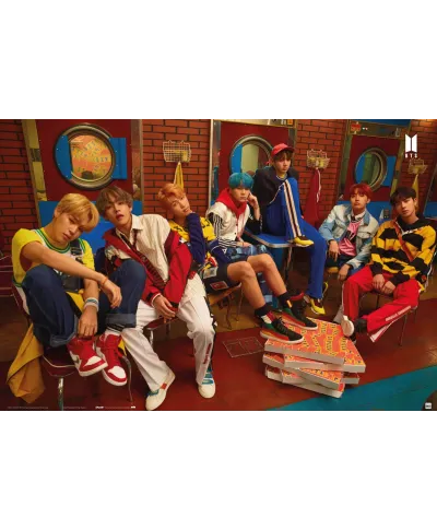 BTS Pizza - plakat