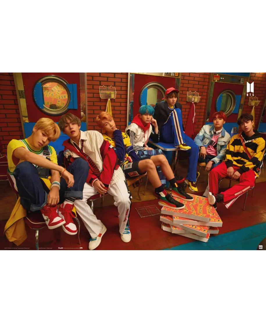 BTS Pizza - plakat