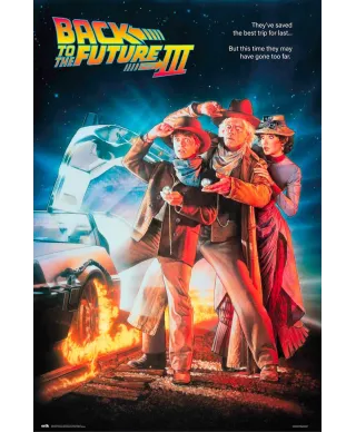Powrót Do Przyszłości 3 - plakat