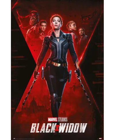 Marvel Black Widow - plakat