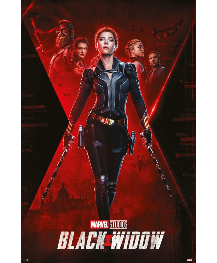 Marvel Black Widow - plakat