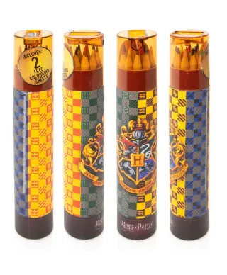 Harry Potter Hogwarts - zestaw kredek w tubie
