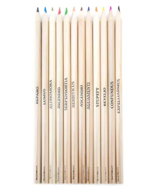 Harry Potter Hogwarts - zestaw kredek w tubie