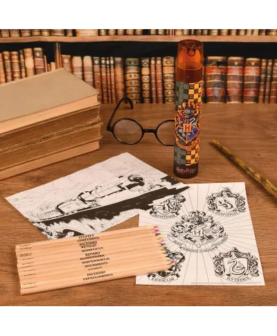 Harry Potter Hogwarts - zestaw kredek w tubie