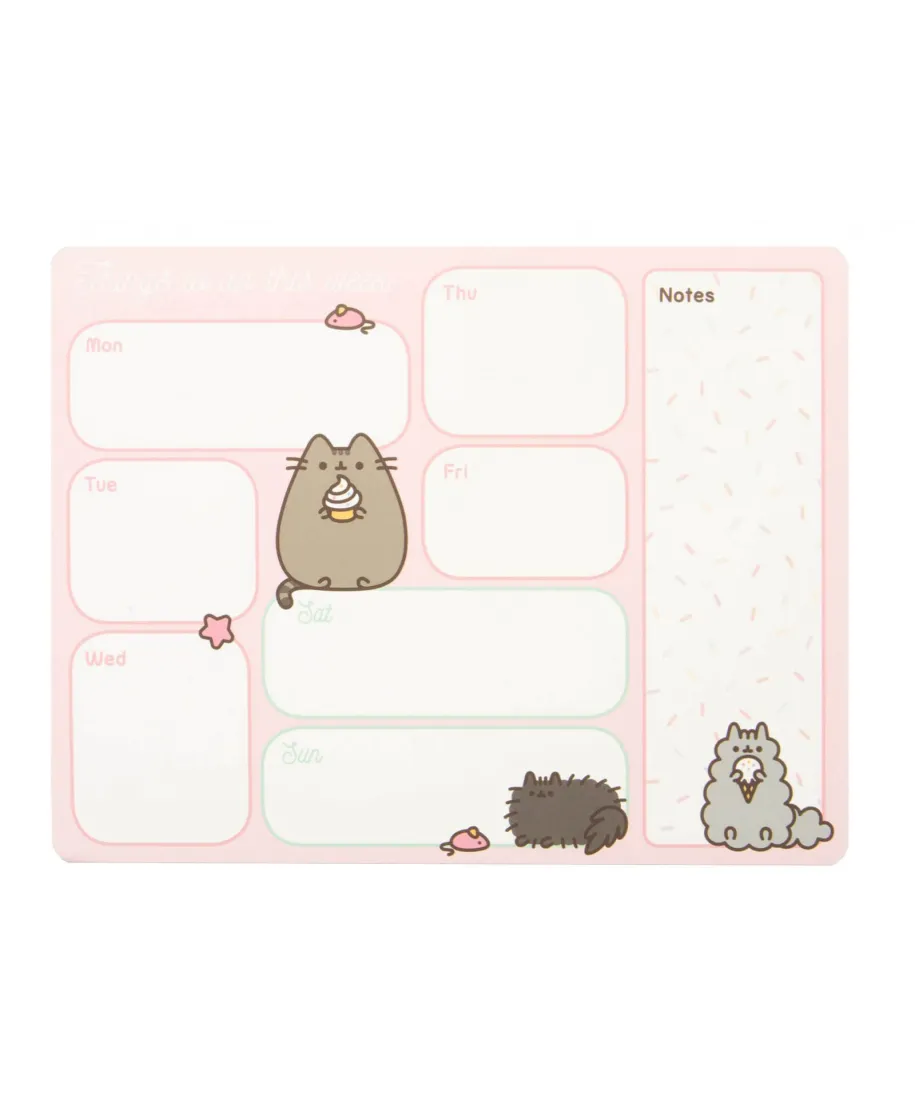 Pusheen - planer tygodniowy