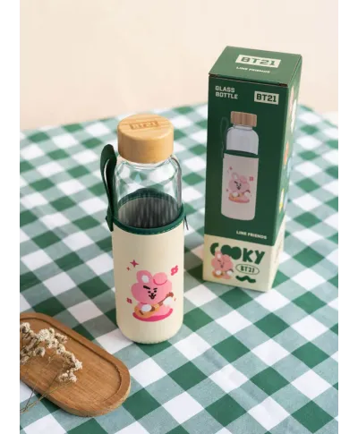 BT21 Cooky - szklana butelka