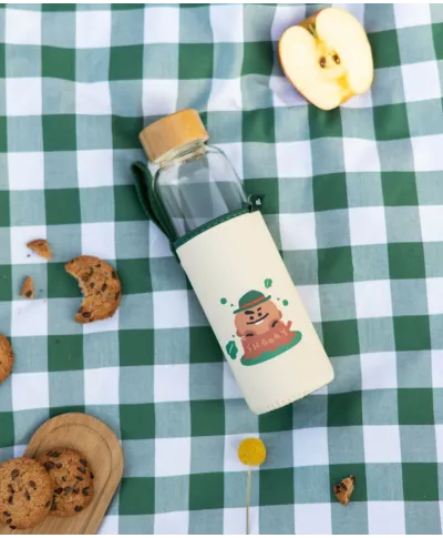 BT21 Shooky - szklana butelka