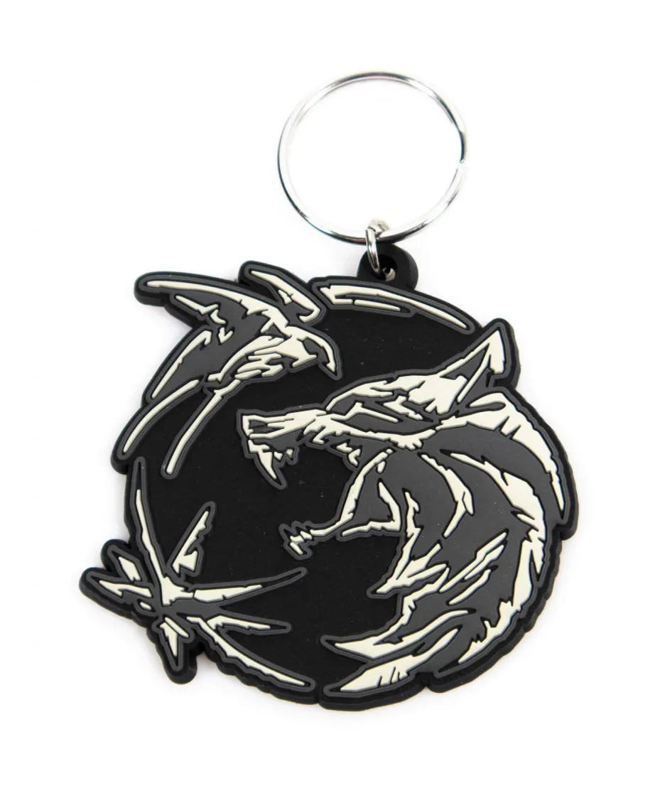 The Witcher Wolf Swallow Star - brelok