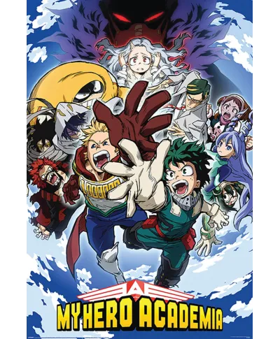 My Hero Academia Reach Up - plakat