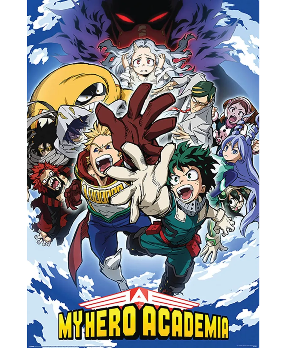 My Hero Academia Reach Up - plakat