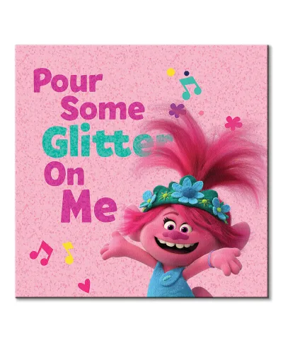 Trolls World Tour Pour Some Glitter On Me - obraz na płótnie