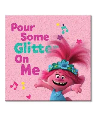 Trolls World Tour Pour Some Glitter On Me - obraz na płótnie