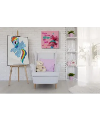 Trolls World Tour Pour Some Glitter On Me - obraz na płótnie