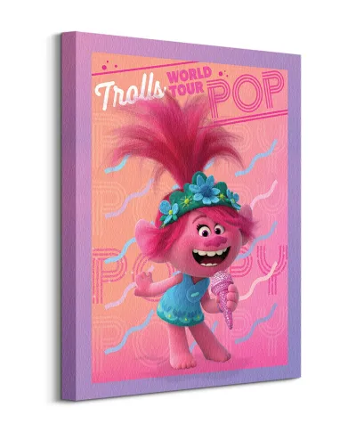 Trolls World Tour Poppy - obraz na płótnie