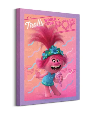 Trolls World Tour Poppy - obraz na płótnie