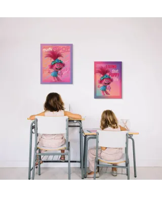 Trolls World Tour Poppy - obraz na płótnie